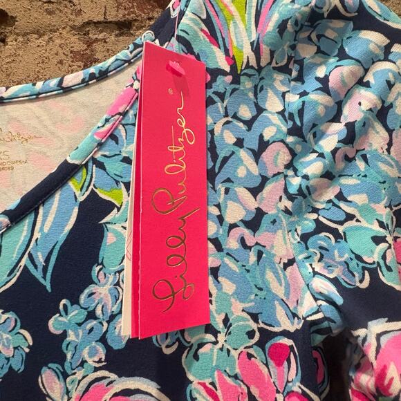 NWT Lilly Pulitzer Kaisley Dual Neck Dress Size XXS - Picture 8 of 11